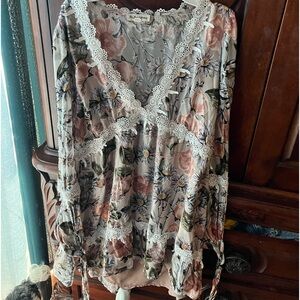 For love and lemons floral mini dress